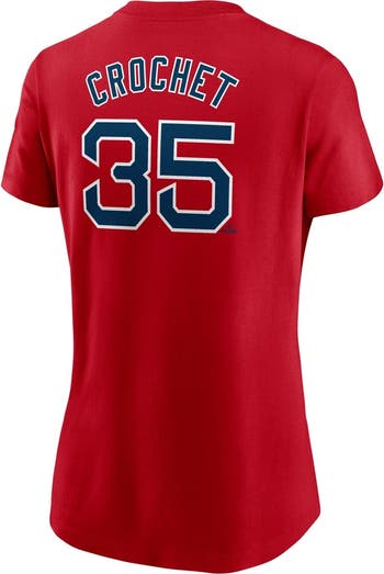 売れ筋商品|||ナイキ カットソー トップス レディース Women's Garrett Crochet Red Boston Red Sox Fuse Name Number T-Shirt Red Nike Women's Nike Garrett Crochet Red Boston Red Sox Fuse