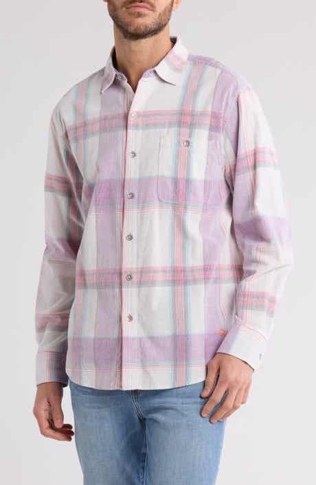Tommy Bahama Coastline Grand Isle Plaid Corduroy Button-Up Shirt