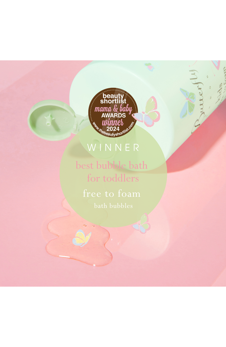 Little Butterfly London KIDS Free to Foam Bath Bubbles 300ml, Alternate, color, Bath Bubbles 300Ml