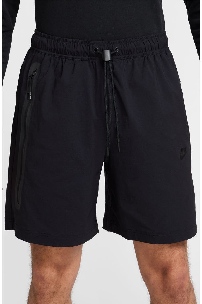 Sportswear Tech Woven Shorts, Alternate, color, 010 BLACK/BLACK
