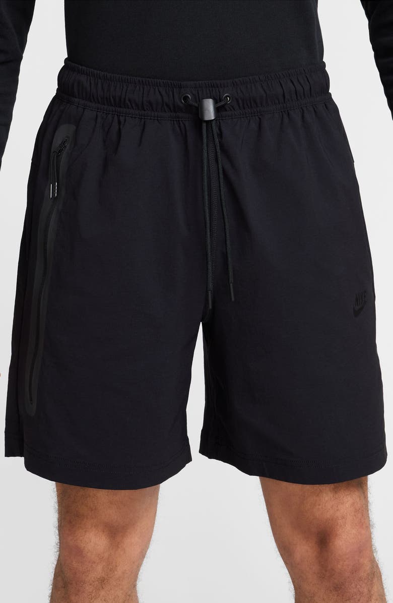 Nike Sportswear Tech Woven Shorts, Alternate, color, 010 Black/Black