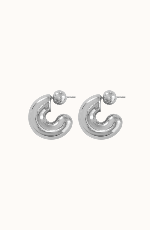 Joiana Jewelry The Perfect Hoops Earrings In Silver