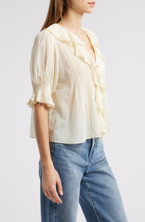 DOEN DÔEN HENRI ORGANIC COTTON VOILE TOP