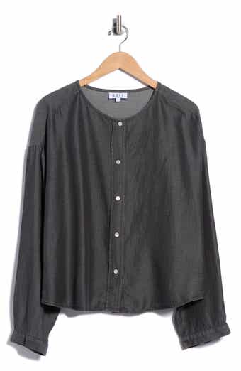 Round Neck Tencel Lyocell Shirt
