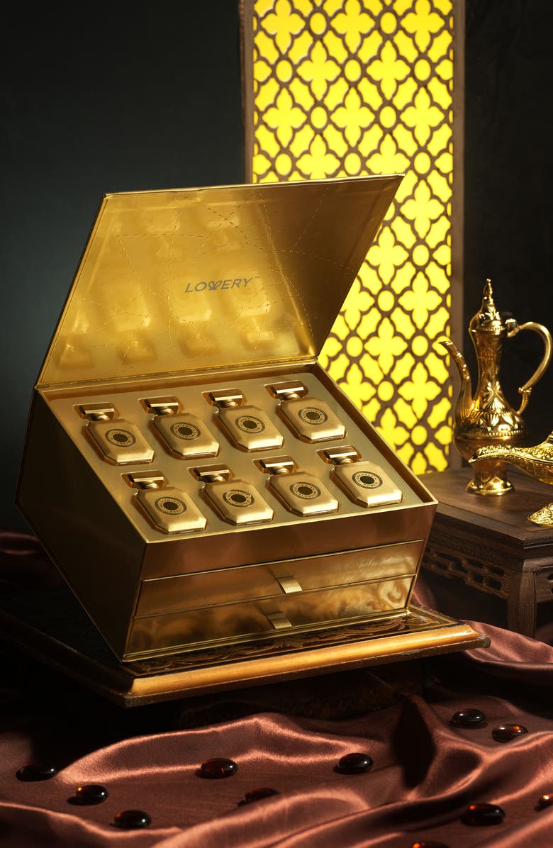 Lovery 25-Pc. Limited Edition Prestige Eau de Parfum Gift Set, Alternate, color, Gold, Multi
