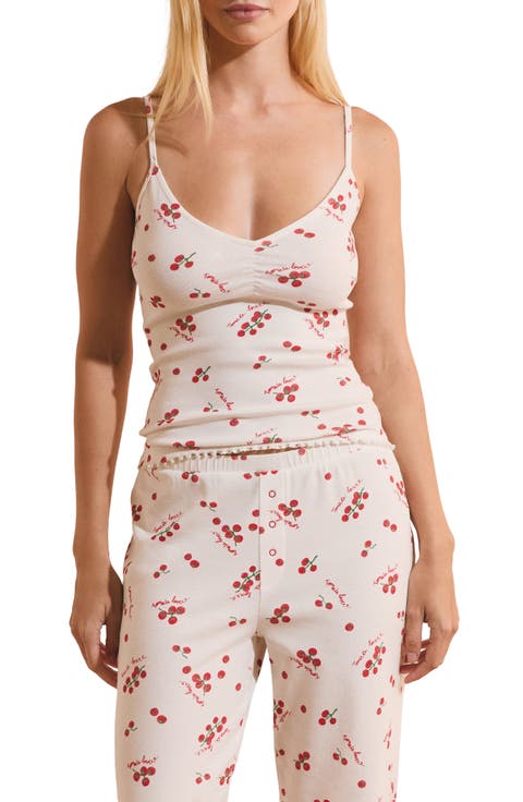 Tige Tomato Print Camisole