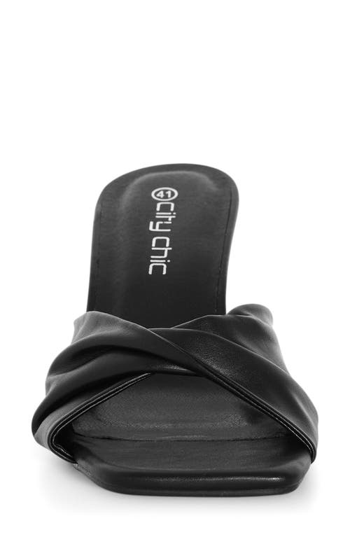 City Chic Rochelle Slide Sandal