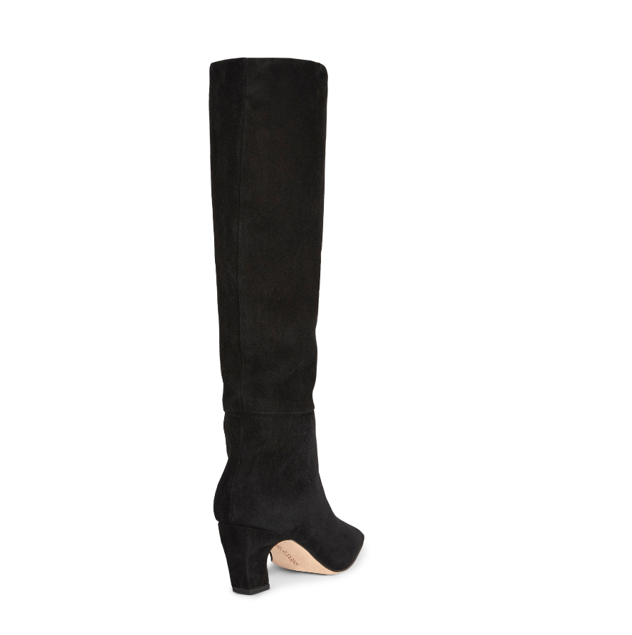 Neil J. Rodgers Meg Knee Boot, Alternate, color, Black Suede