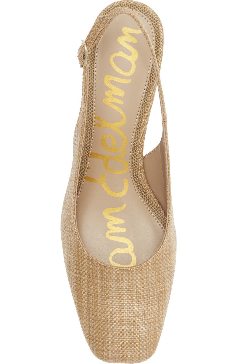 Sam Edelman Terra Slingback Pump, Alternate, color, Bufftan