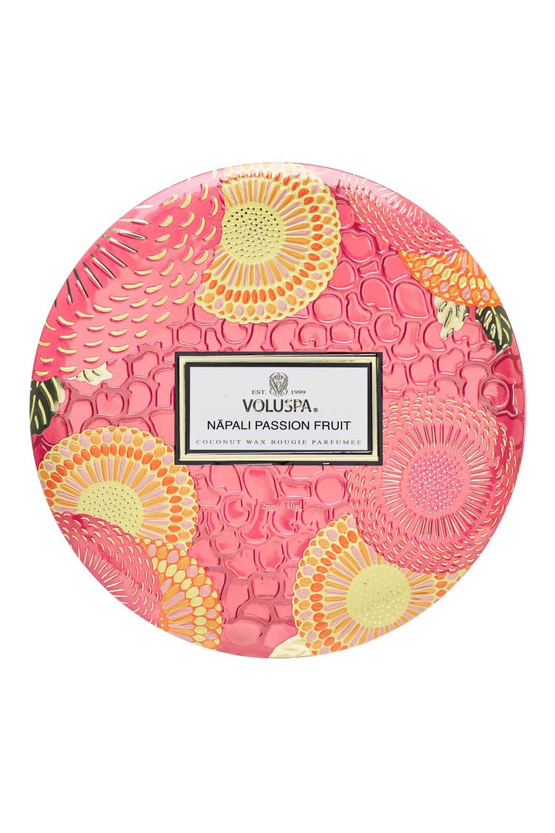 Napali Passion Fruit 3-Wick Tin Candle, Alternate, color, NO COLOR