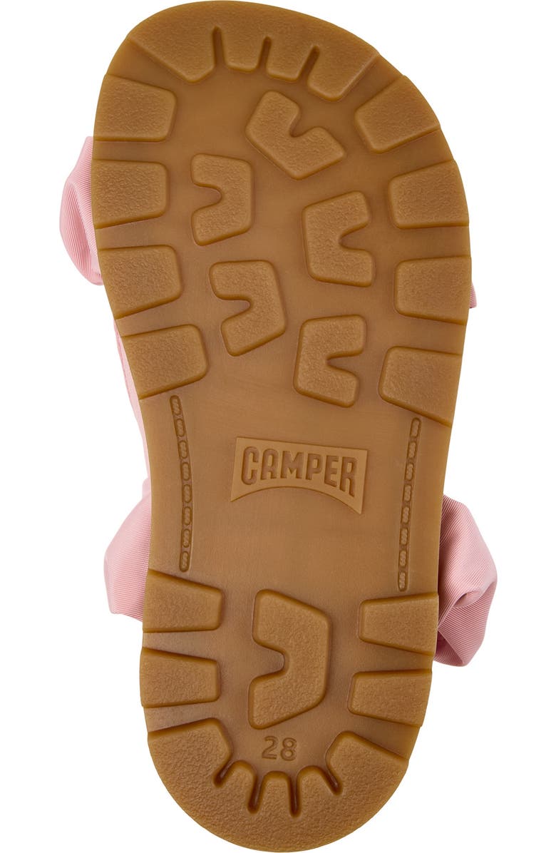 Camper Kids' Brutus Scrunch Sandal, Alternate, color, Medium Pink