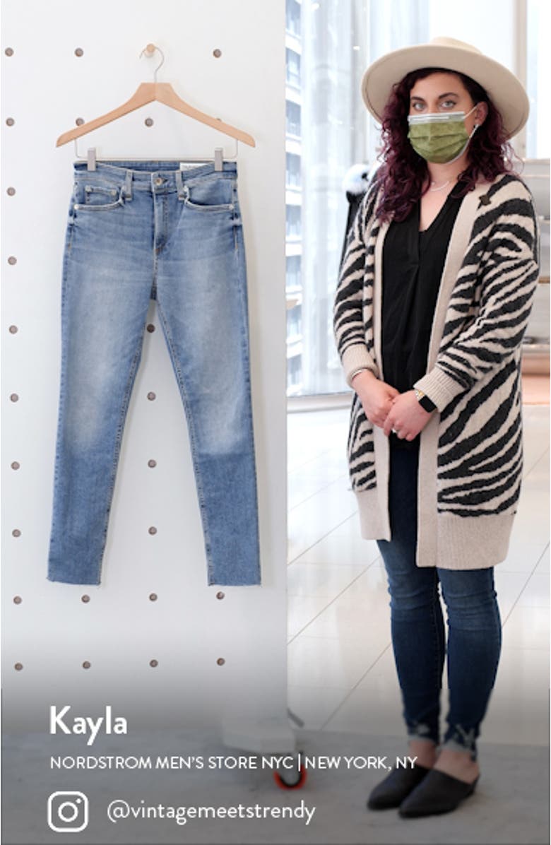 High Waist Ankle Skinny Jeans, sales video thumbnail