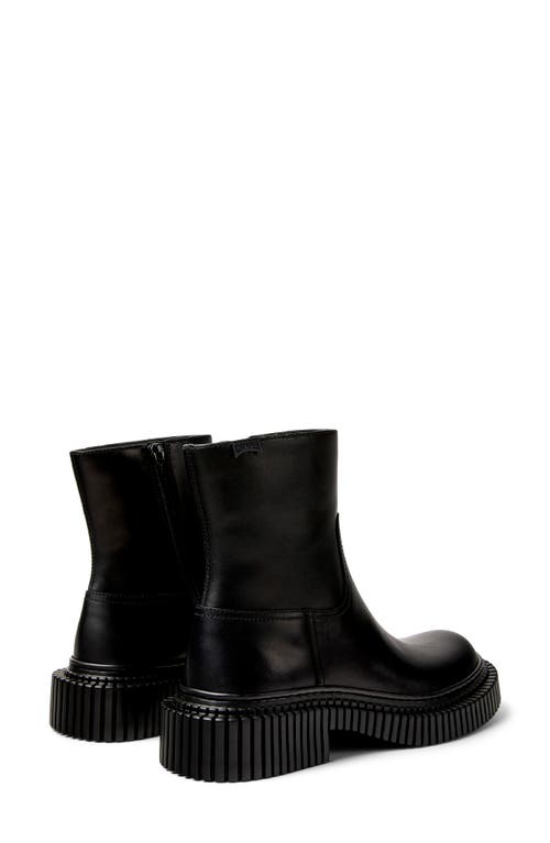Camper Pix London Stiefel Mit Geriffelter Sohle 70mm In Black