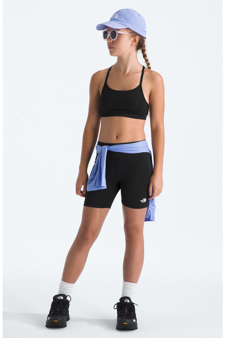 Kids' Flex Sports Bra, Alternate, color, TNF BLACK