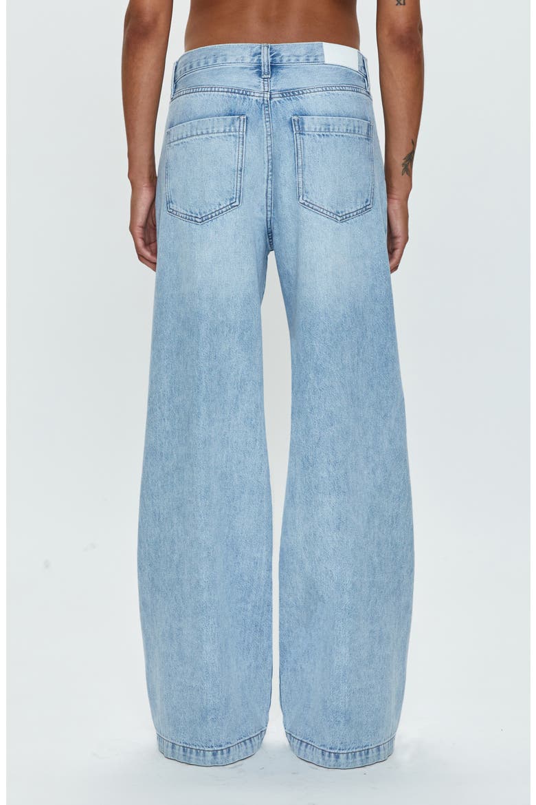 High Waist Wide Leg Jeans, Alternate, color, CHATEAU