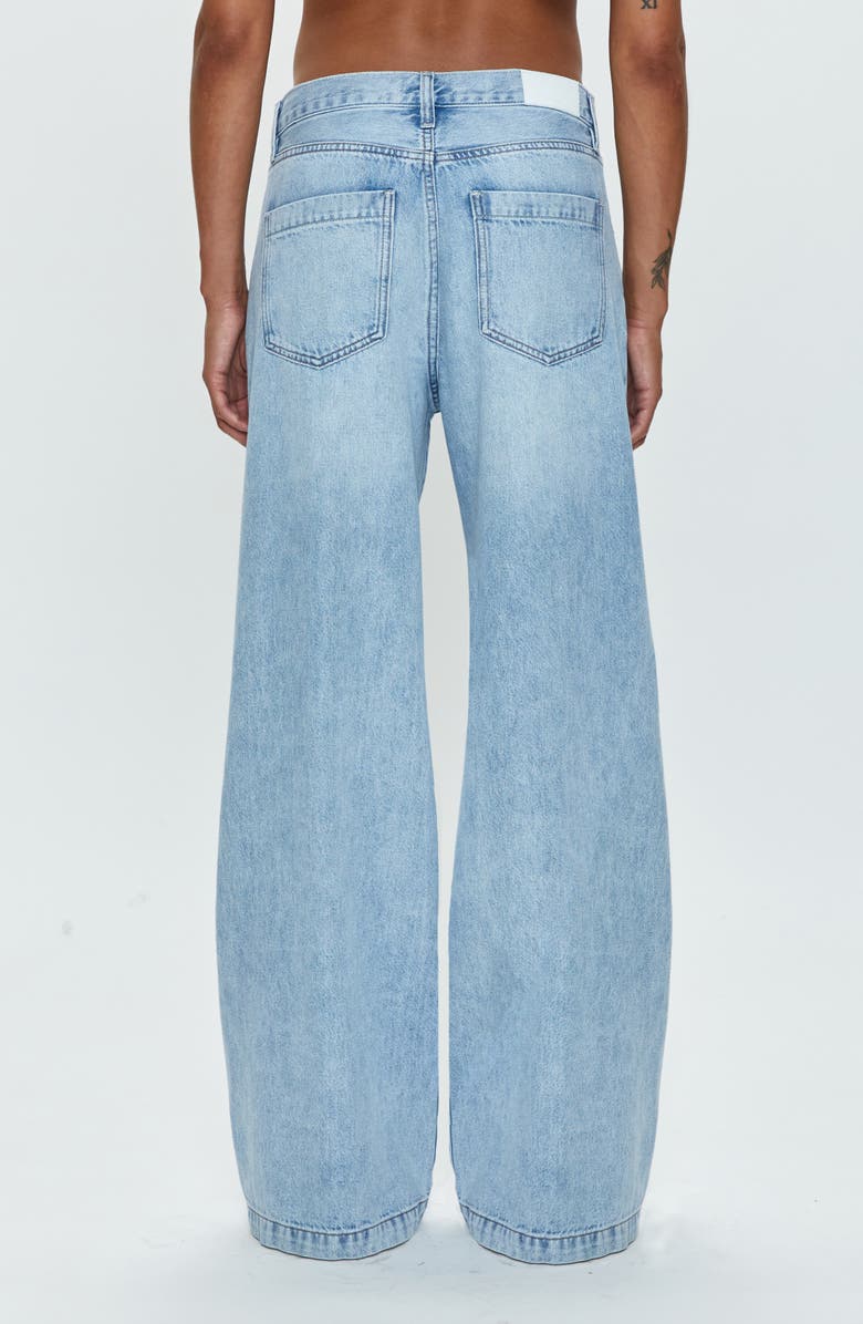 Pistola High Waist Wide Leg Jeans, Alternate, color, Chateau