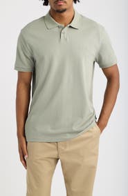 Brooklyn Industries Solid Cotton Polo