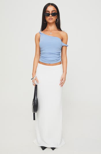 Messenger One-Shoulder Top