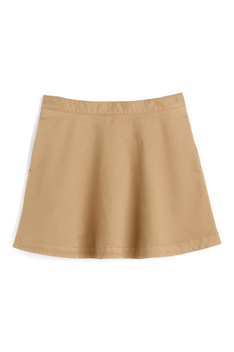 Seamed Miniskirt, Alternate, color, WEATHERED KHAKI