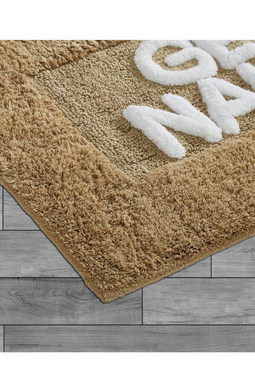 Jean Pierre New York Get Naked Bath Mat In Sand
