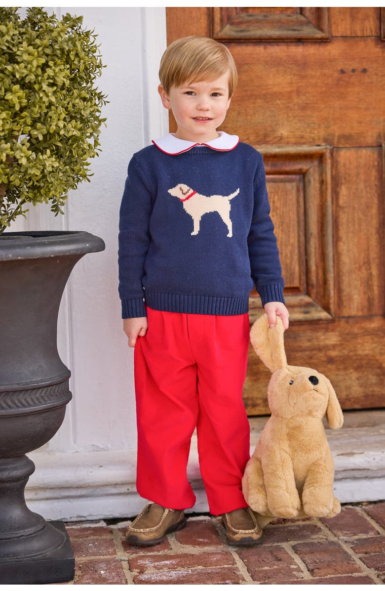 Little English Kids Intarsia Sweater, Alternate, color, Labs