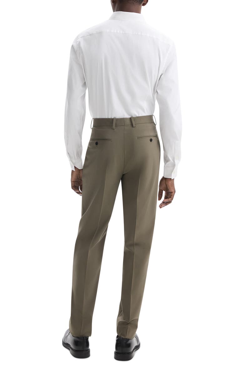 Theory Mayer New Tailor 2 Wool Dress Pants, Alternate, color, Moss - F03