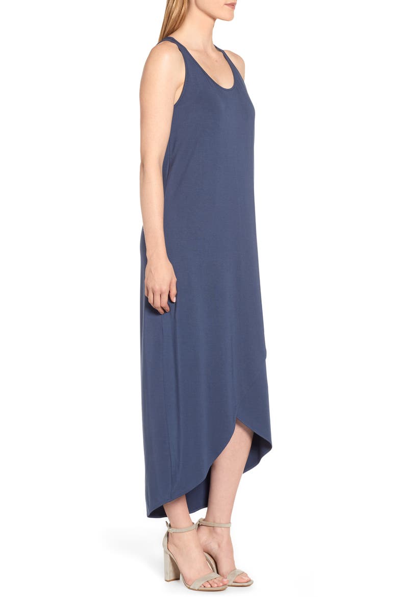 Ease Maxi Dress, Alternate, color, INDIGO SEA