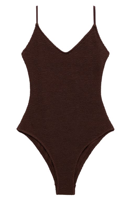 Mango Strappy Rib One-piece Swimsuit