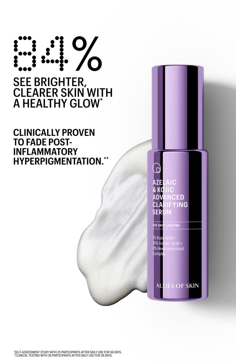 ALLIES OF SKIN Azaelaic & Kojic Advanced Clarifying Serum, Alternate, color,
