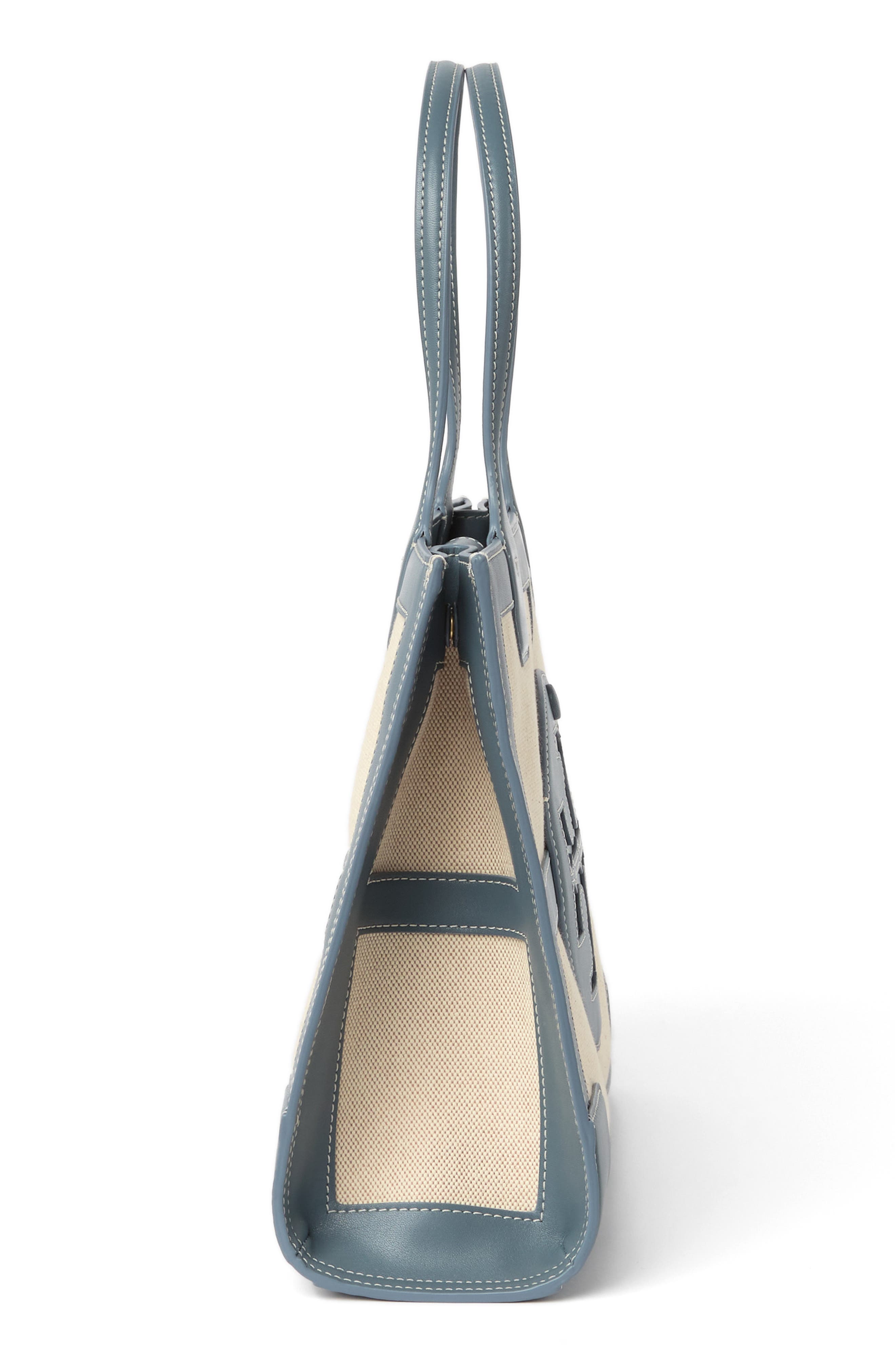 Tory Burch Mini Ella Quadrant Tote, Alternate, color, 