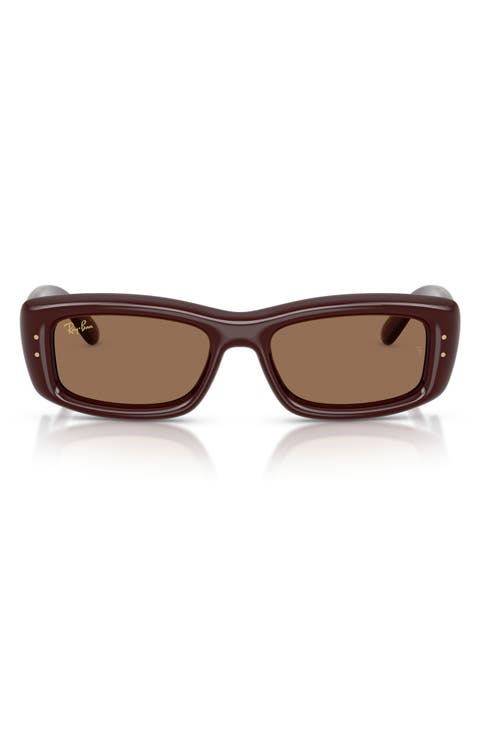 Kiliane Puffer 55mm Rectangular Sunglasses