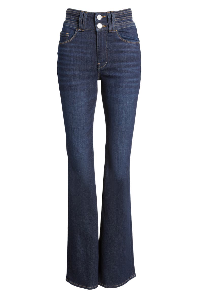Le High Two-Button Flare Jeans, Alternate, color, FIFE