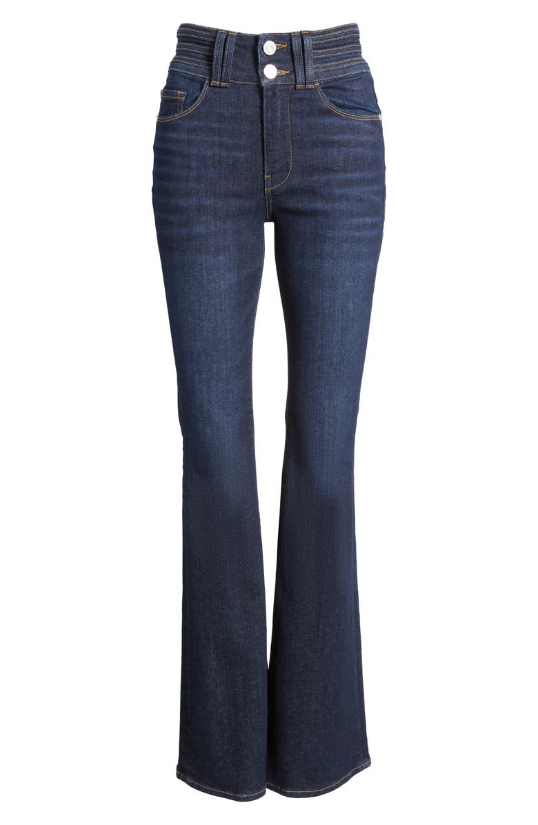 FRAME Le High Two-Button Flare Jeans, Alternate, color, 