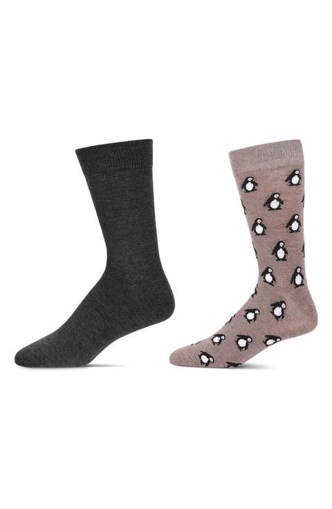 Assorted 2-Pack Crew Socks