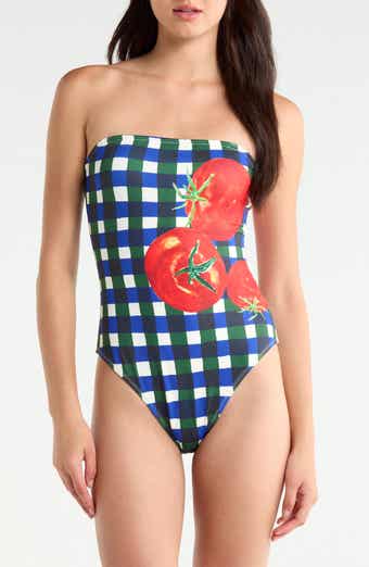 Tavy Gingham Convertible One-Piece Swimsuit
