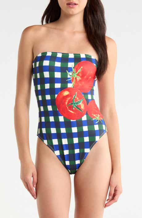 Tavy Gingham Convertible One-Piece Swimsuit