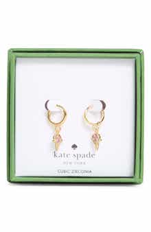 Kate Spade New York ice pop cubic zirconia drop earrings