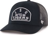 '47 Men's '47  Black LSU Tigers Leland Trucker Adjustable Hat