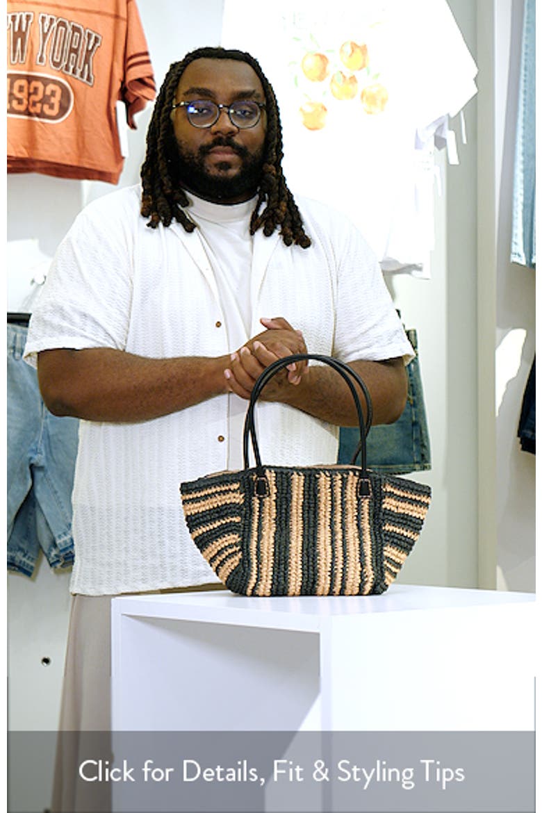 Handwoven Leather Medium Tote video