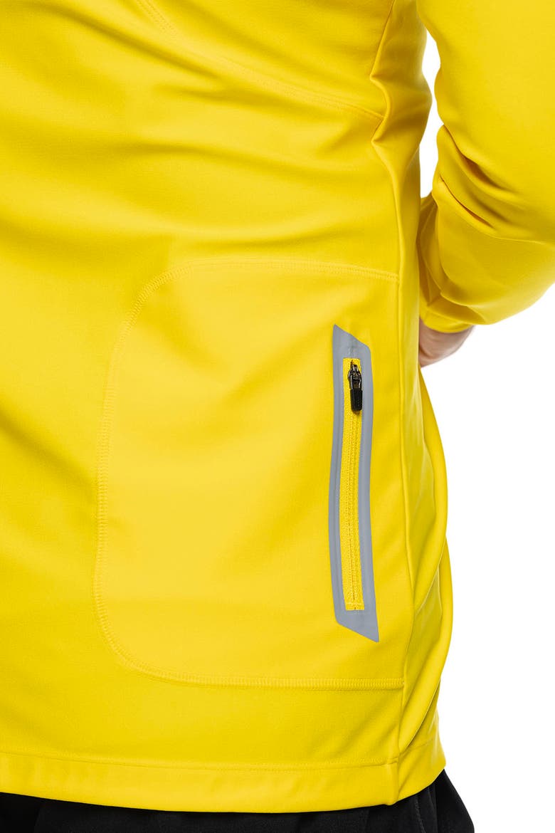 Men's Menorca Long Sleeve Swim Jacket, UPF 50+ Sun Protection, Alternate, color, Bold Yellow