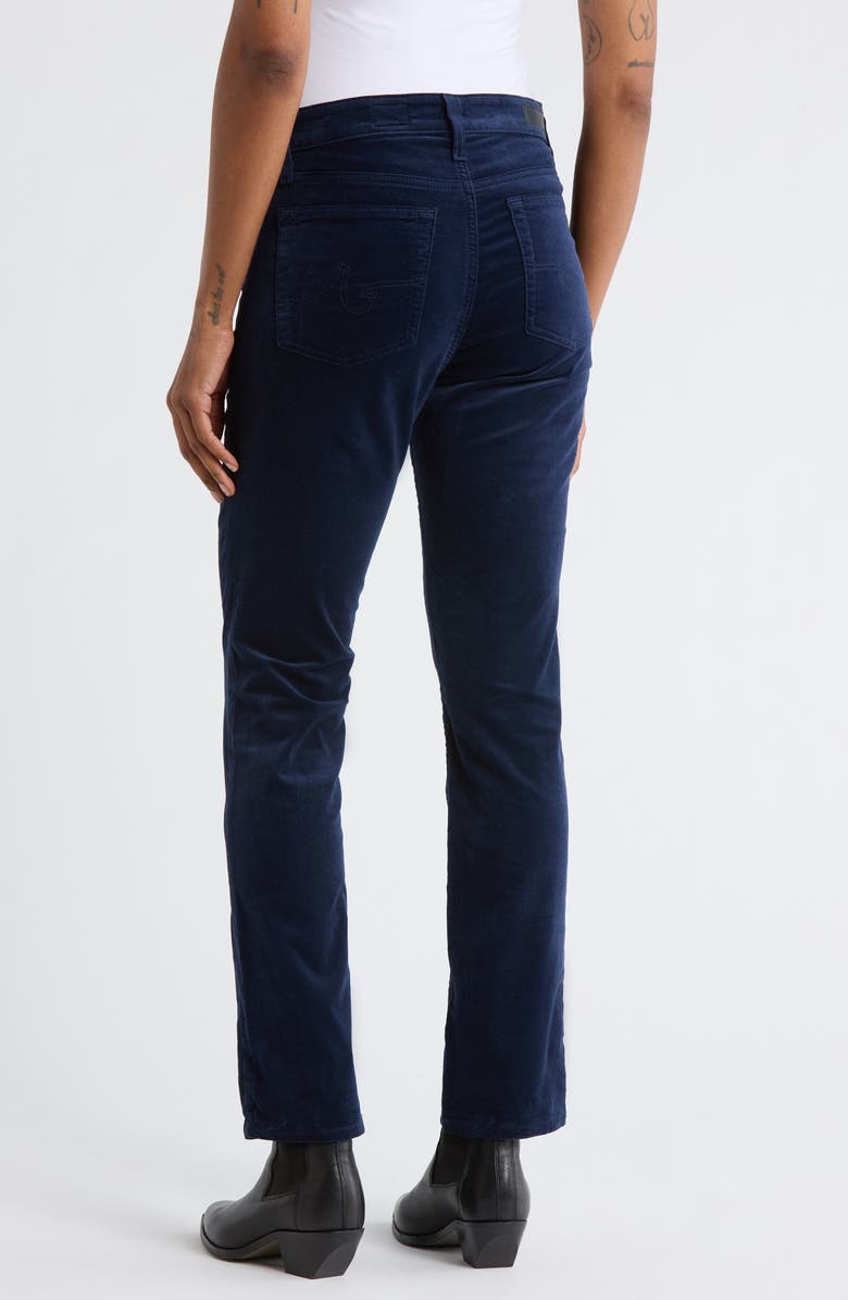 AG Mari Mid Rise Ankle Slim Straight Leg Jeans, Alternate, color, Deep Trenches