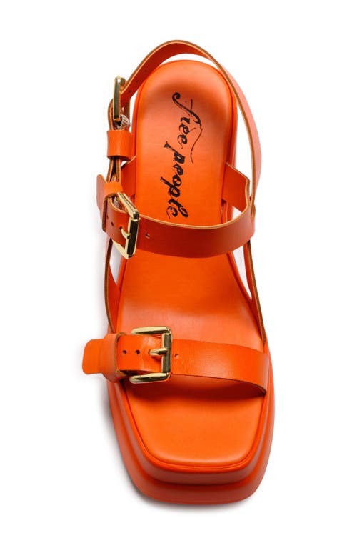 FREE PEOPLE FREE PEOPLE PAMELA DOUBLE STACK PLATFORM SANDAL