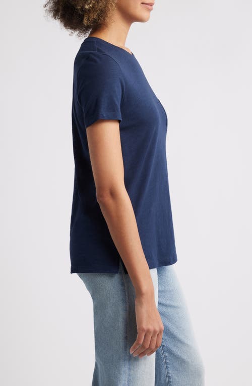 Caslonr Caslon(r) Cotton & Modal T-shirt In Navy Blazer