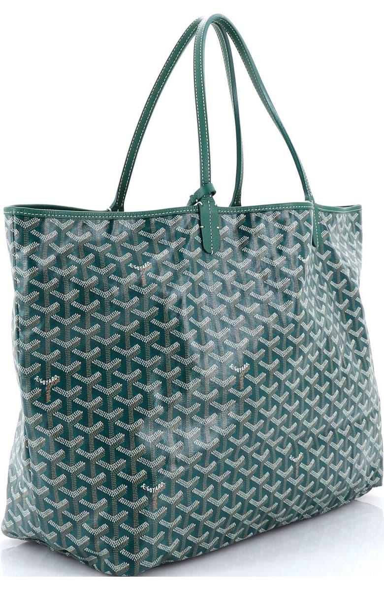 Pre-Owned Goyard Saint Louis Tote Coated Canvas GM, Alternate, color, Green