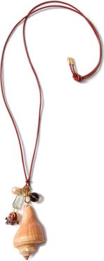 Chan Luu Spiral Shell Charm Necklace