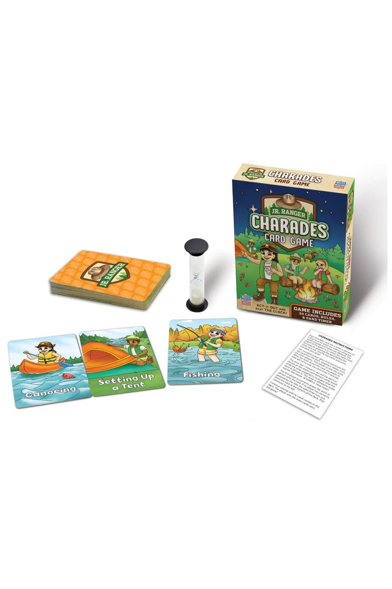 Jr. Ranger Charades Card Game, Alternate, color, Multicolor