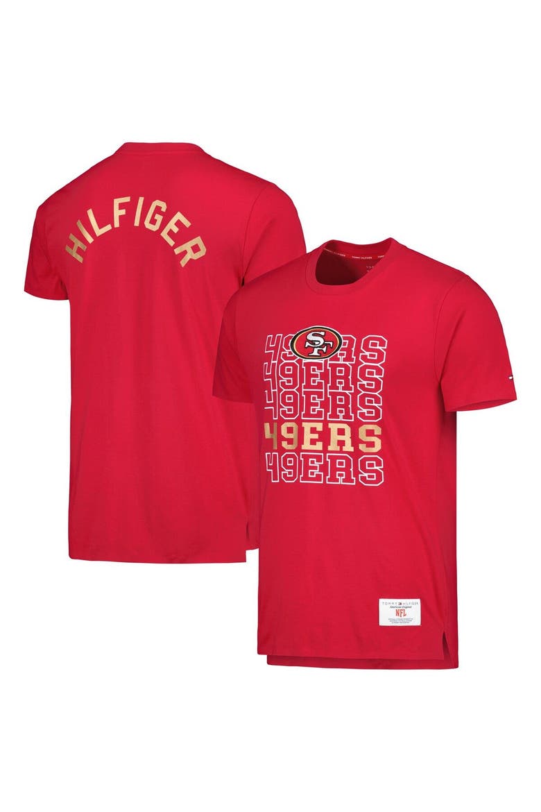 Men's Tommy Hilfiger Scarlet San Francisco 49ers Liam T-Shirt, Main, color, Scarlet