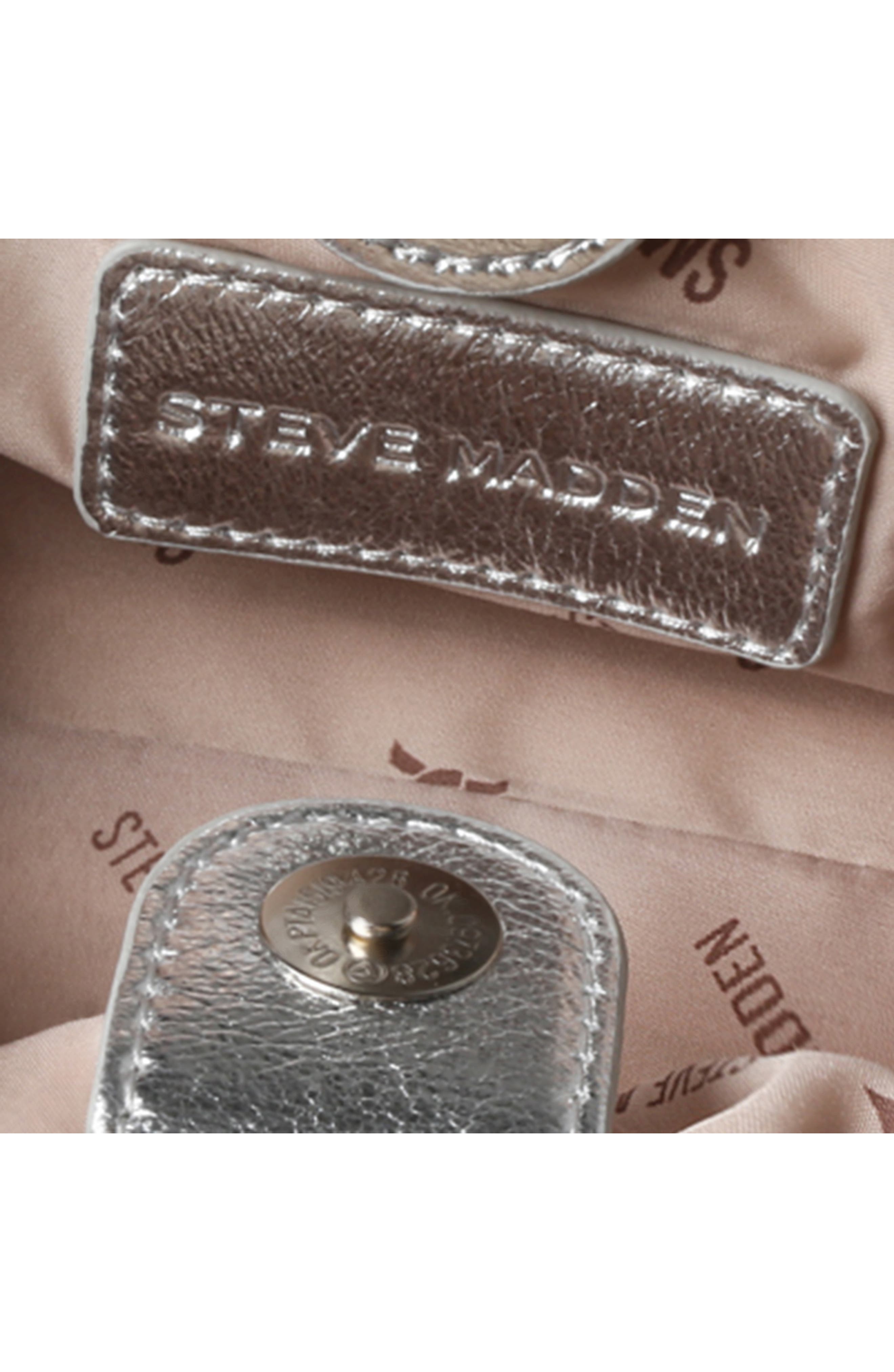 Steve Madden Nikki Faux Leather Crossbody Clutch, Alternate, color, 