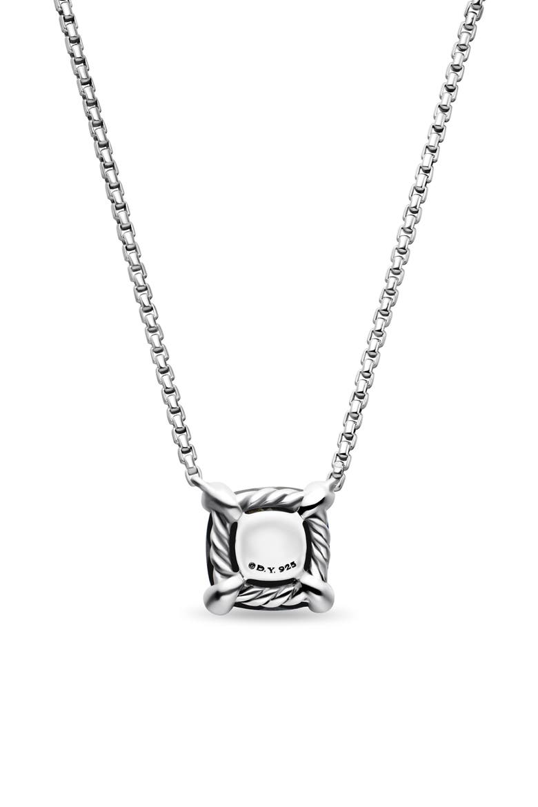 Chatelaine® Pendant Necklace with Diamonds, Alternate, color, BLACK ONYX