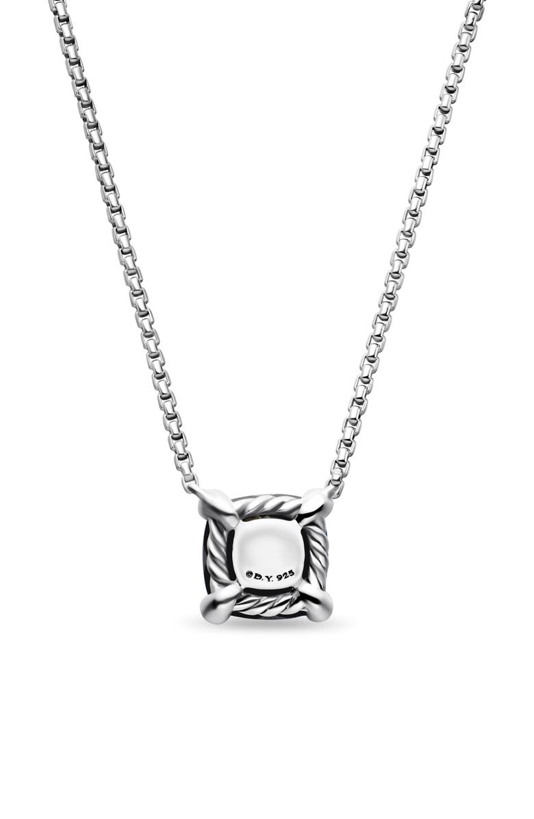 David Yurman Chatelaine<sup>®</sup> Pendant Necklace with Diamonds, Alternate, color, Black Onyx